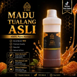 MADU TUALANG GELAP - Set Jimat (1 botol 1kg)