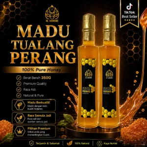 MADU TUALANG EMAS - Set combo (2 botol 700g) + 1 free kayu tongkat ali