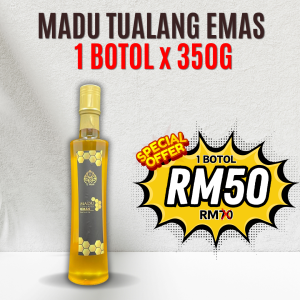 MADU TUALANG EMAS - Set trial (1 botol 350gram)