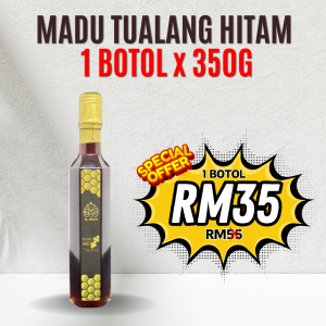 MADU TUALANG GELAP - Set trial (1 botol 350g)